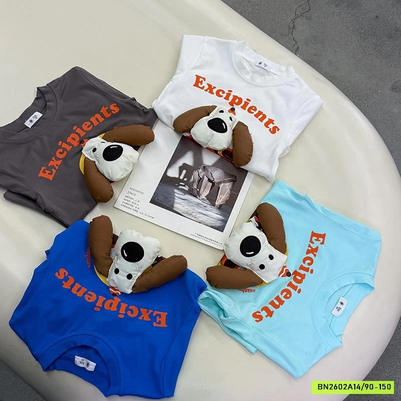 ÁO THUN CÚN NỔI 3D