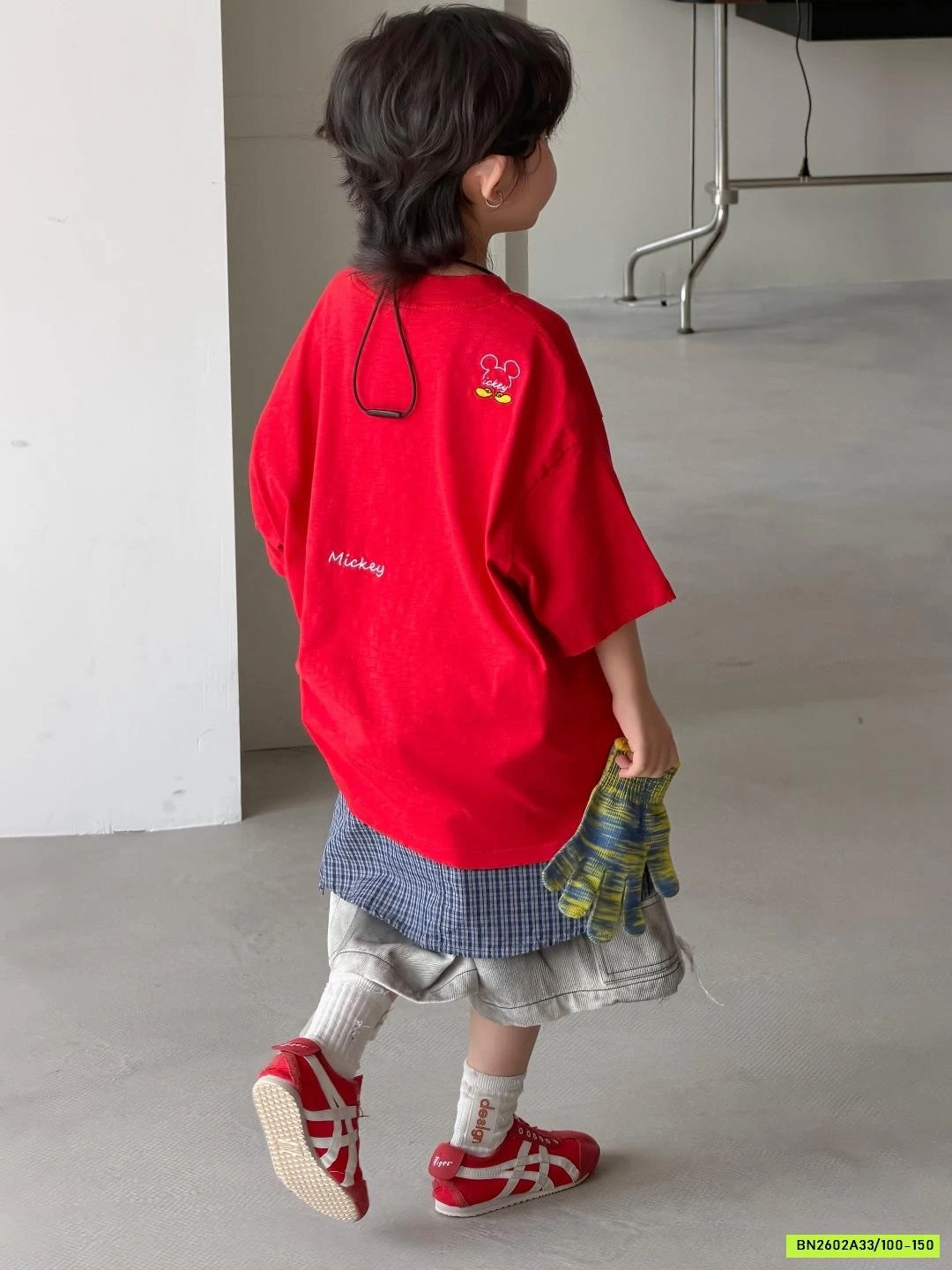 ÁO THUN MICKEY ĐỎ