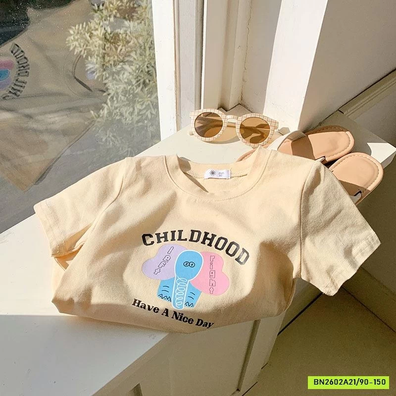 ÁO THUN IN HÌNH DỄ THƯƠNG