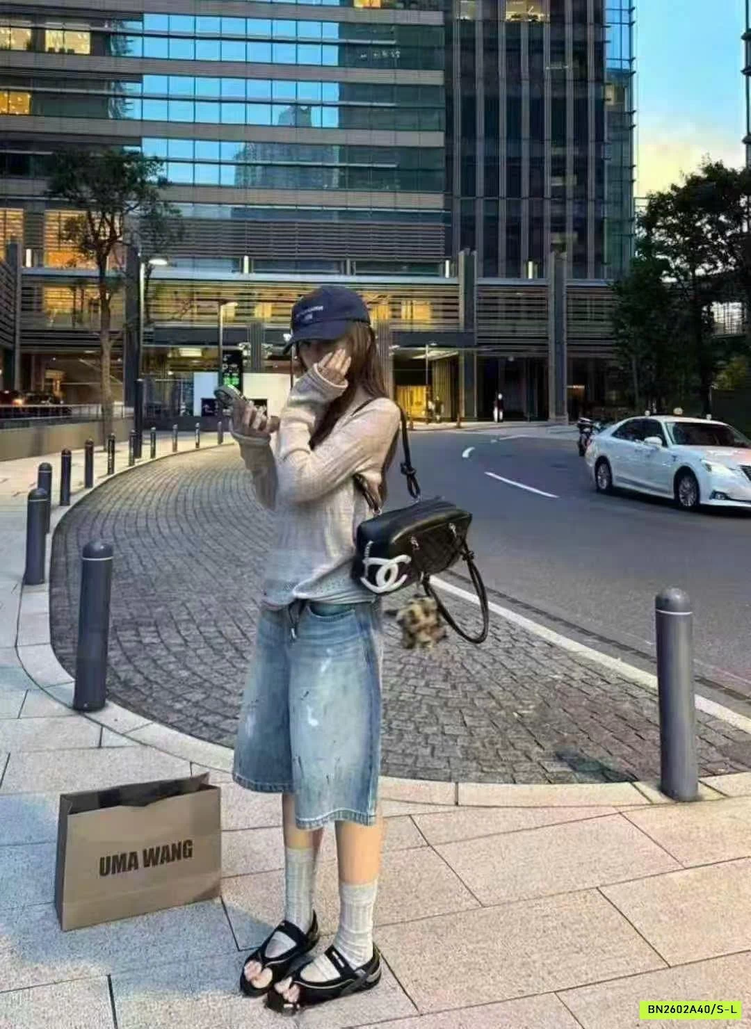 JEANS LỬNG VẢY SƠN WGWE8753