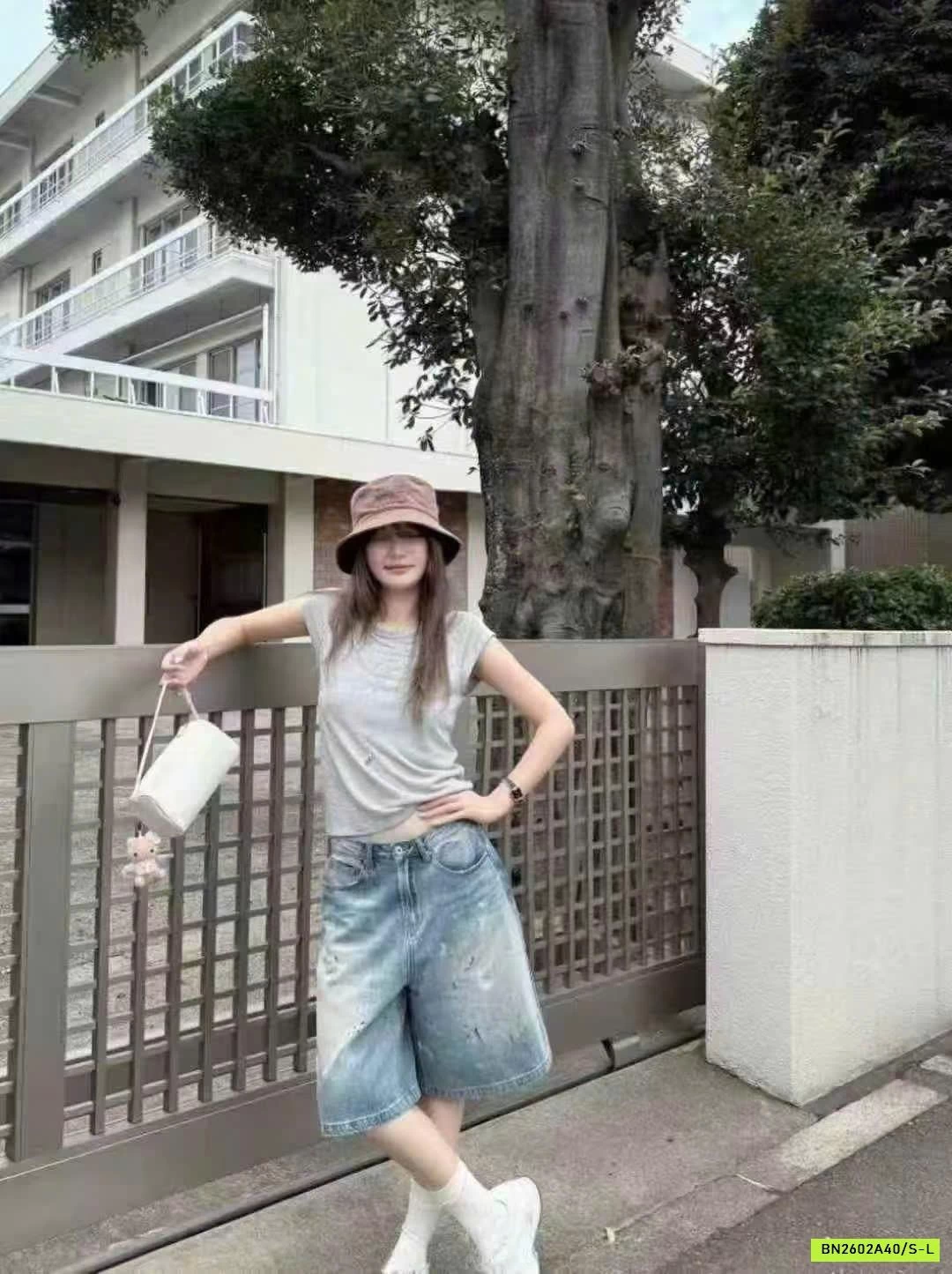 JEANS LỬNG VẢY SƠN WGWE8753