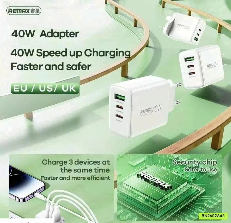 SẠC 3 CỔNG REMAX RP-U123