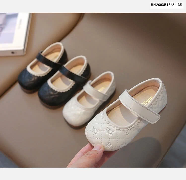 GIÀY BÚP BÊ MÁY TRÁM THÊU CHỮ