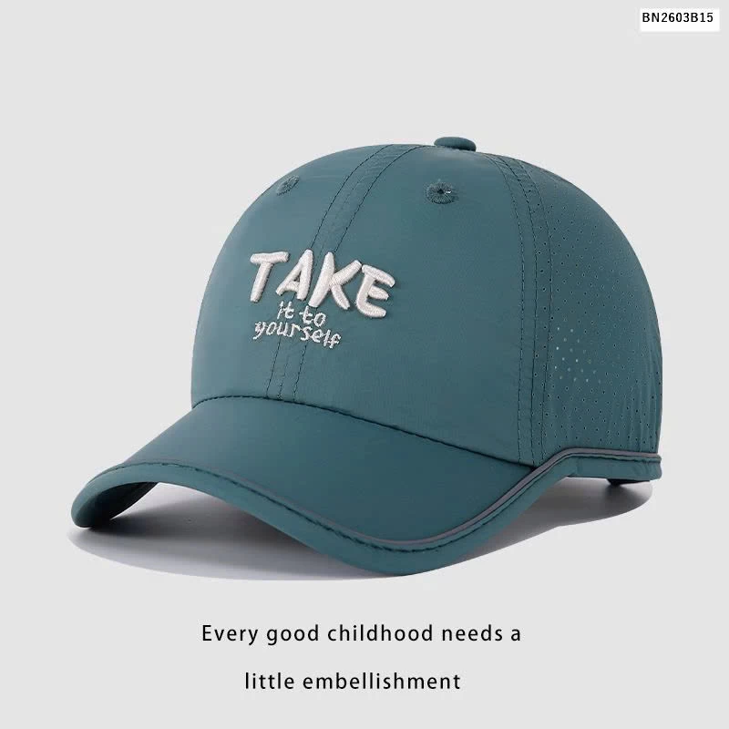 MŨ KẾT VẢI DÙ CHỮ TAKE