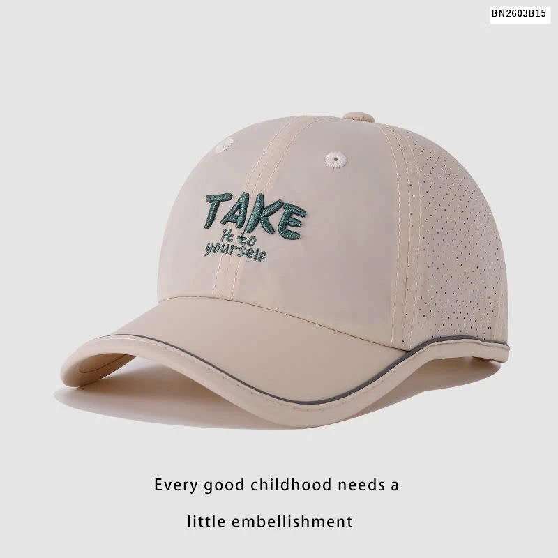 MŨ KẾT VẢI DÙ CHỮ TAKE