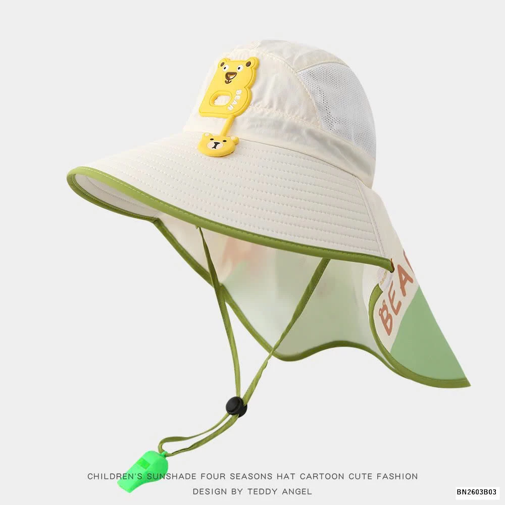 MŨ CHỐNG NẮNG VẠT CHE ĐI BIỂN