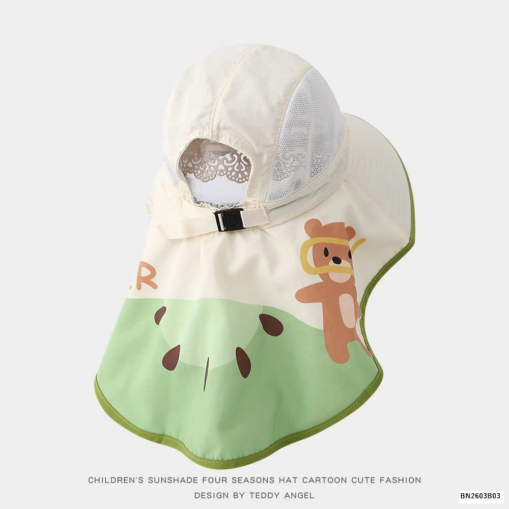 MŨ CHỐNG NẮNG VẠT CHE ĐI BIỂN