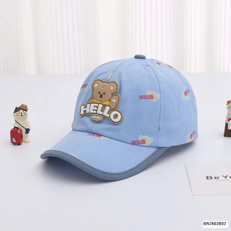 MŨ LƯỠI TRAI GẤU HELLO