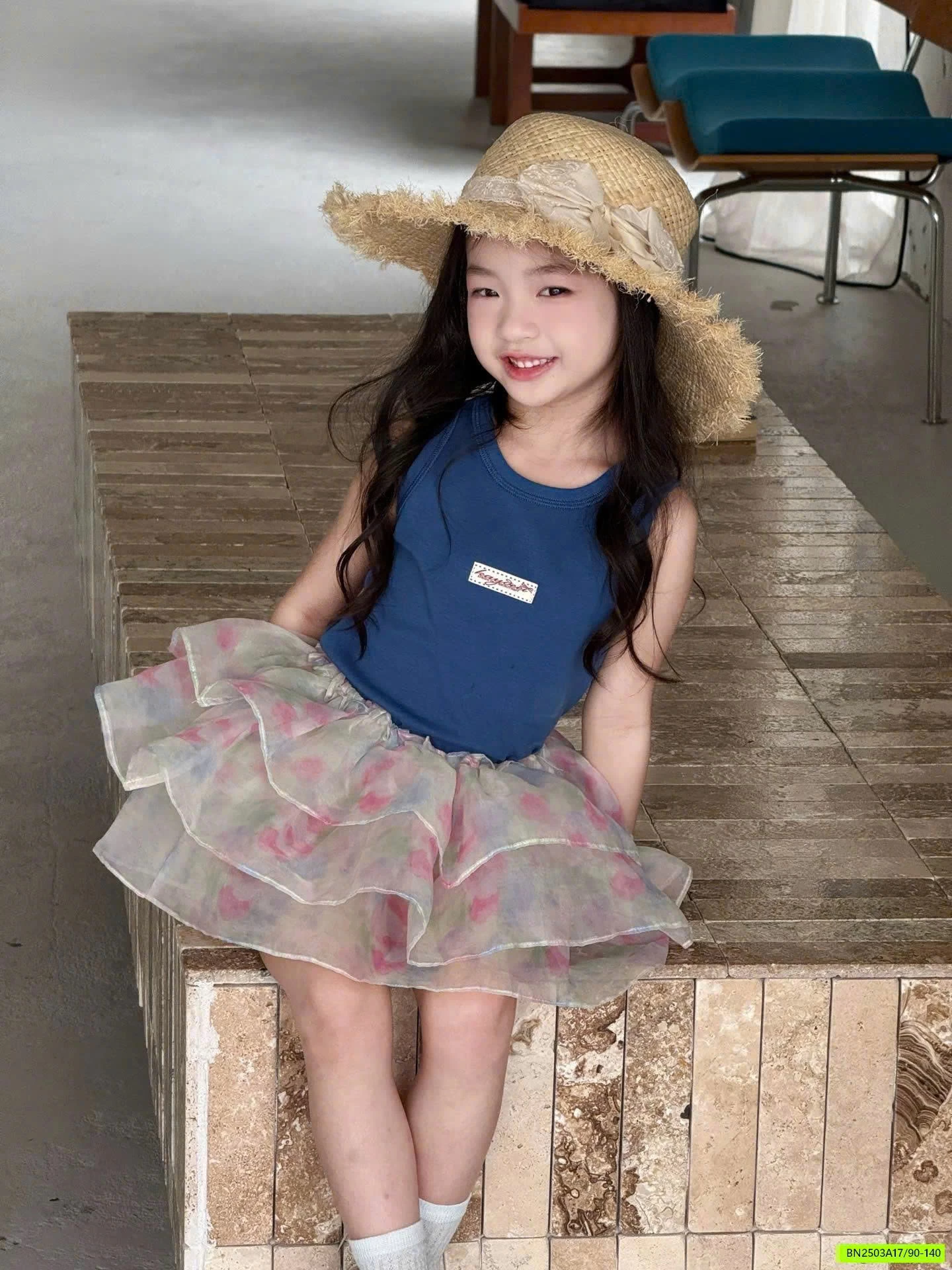 ÁO SÁT NÁCH MIX CV HOA