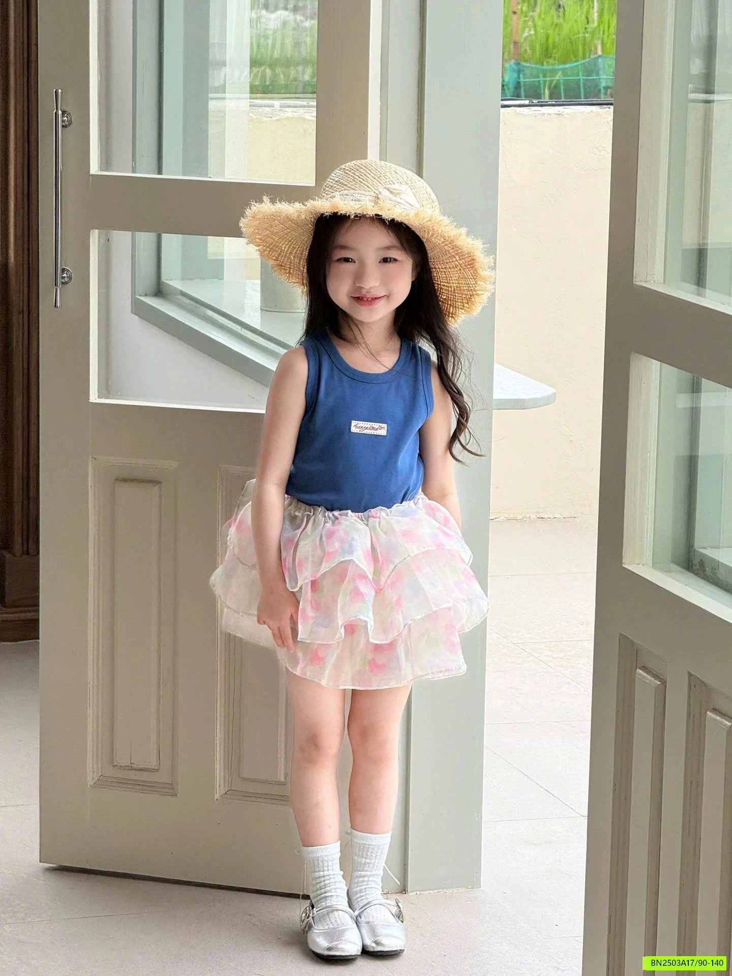 ÁO SÁT NÁCH MIX CV HOA