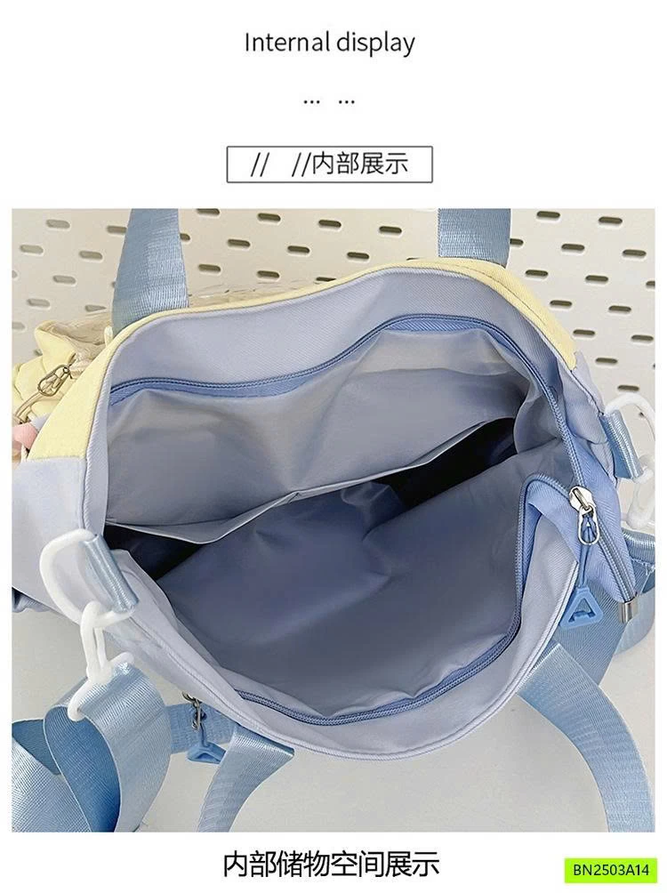 TÚI ĐEO CHÉO CANVAS HỌC THÊM