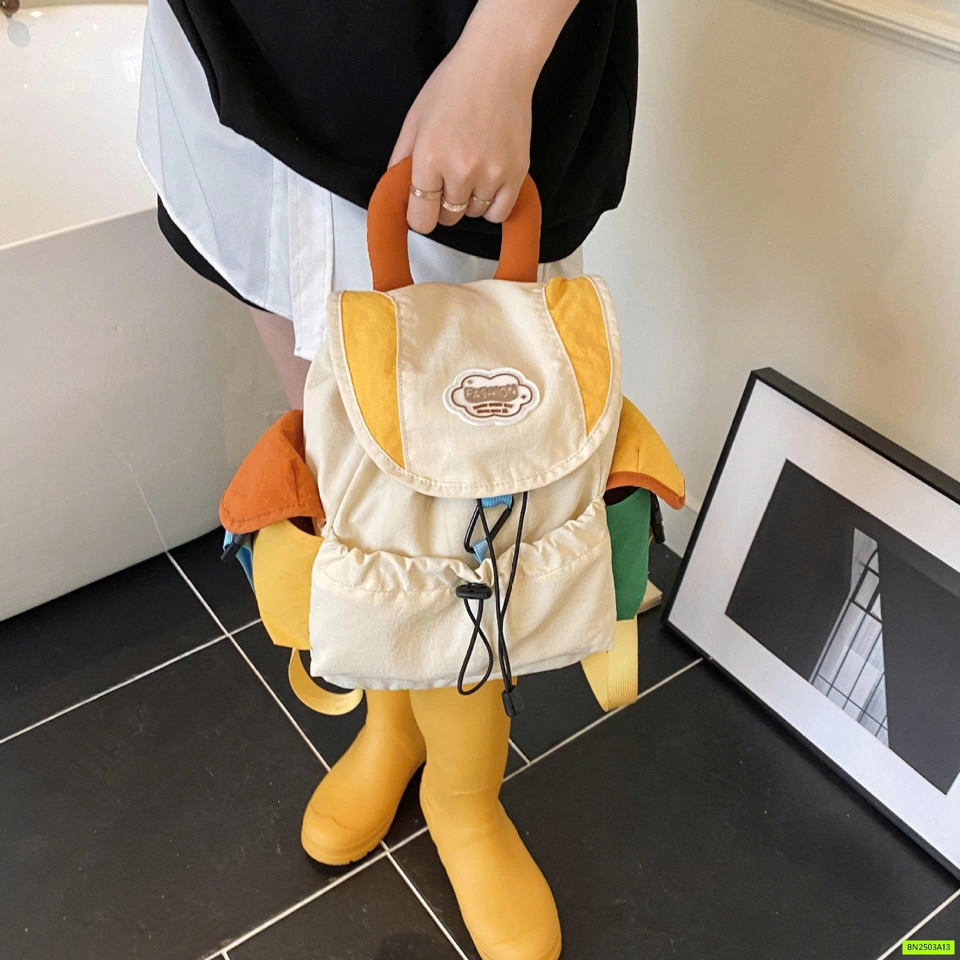 BALO GIÓ PHỐI MÀU