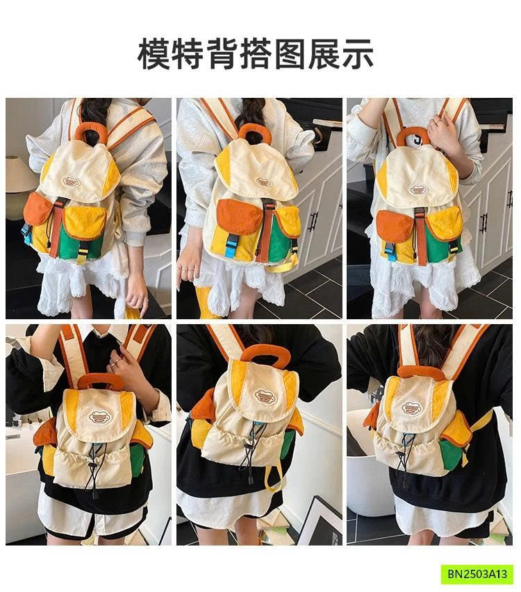 BALO GIÓ PHỐI MÀU