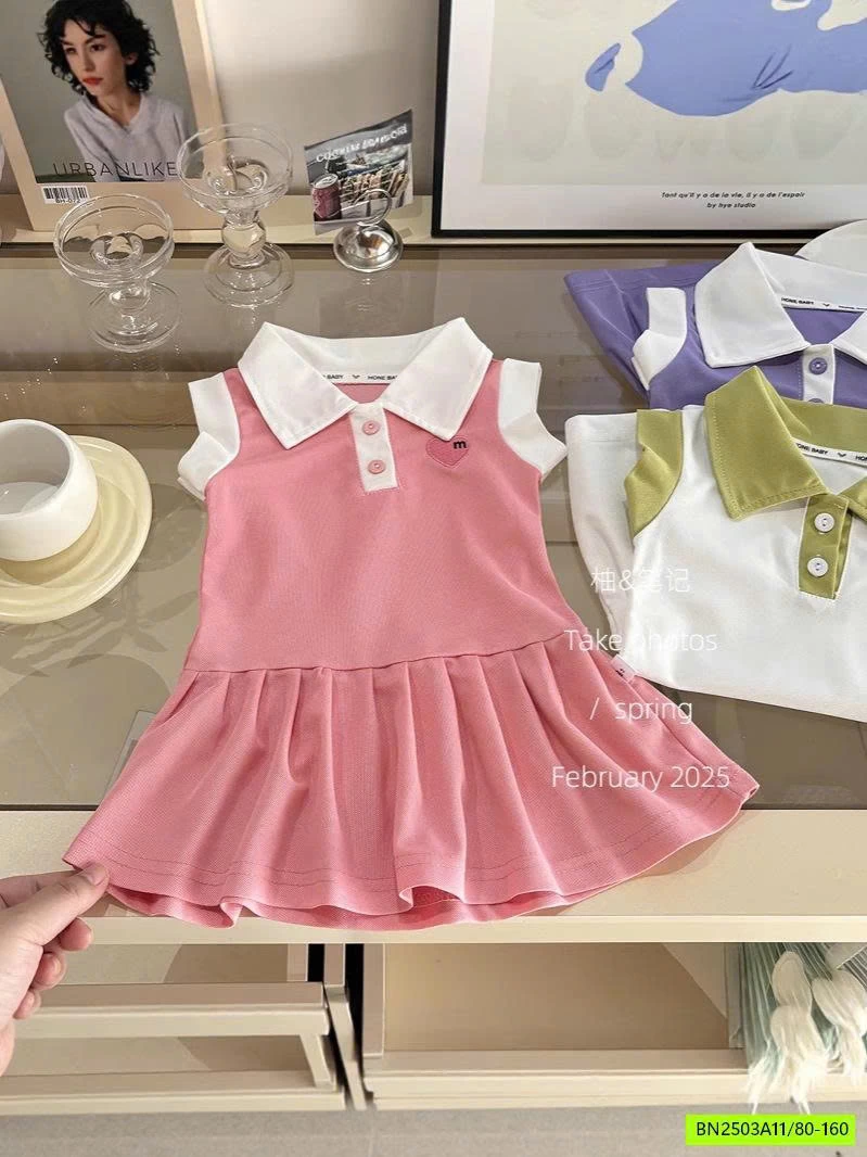 ĐẦM POLO SÁT NÁCH XẾP LY