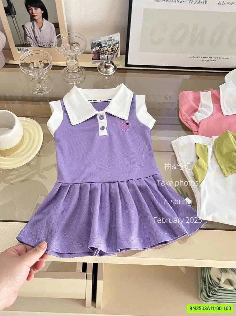 ĐẦM POLO SÁT NÁCH XẾP LY