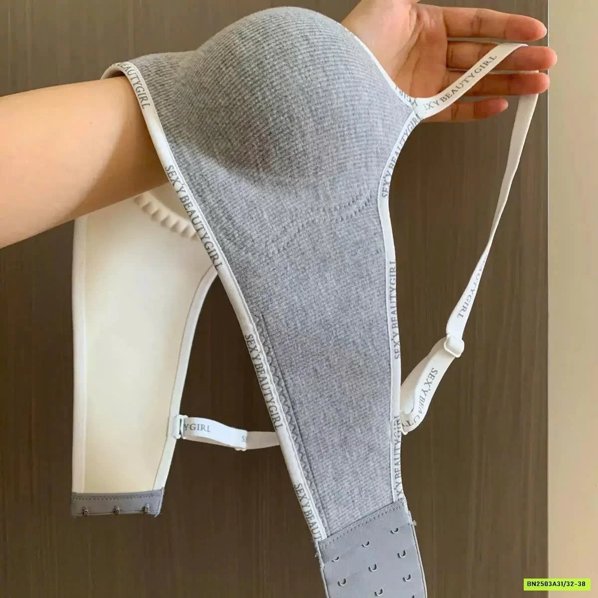 ÁO BRA VIỀN CHỮ KHÔNG GỌNG