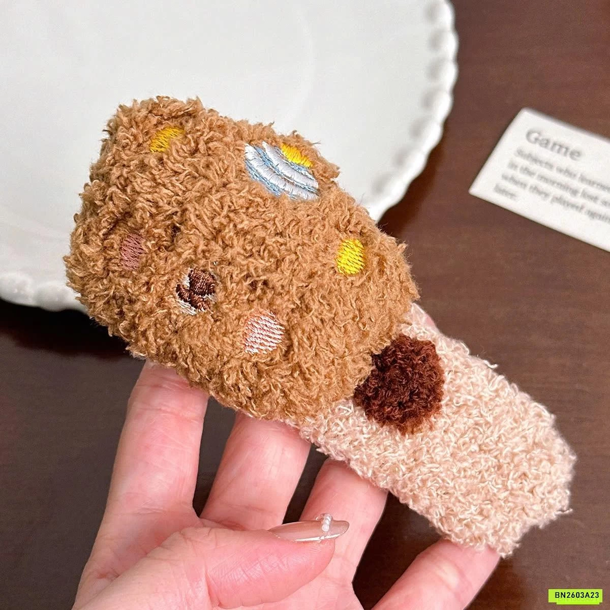 SÉT 4 KẸP TÓC BÔNG KUTE