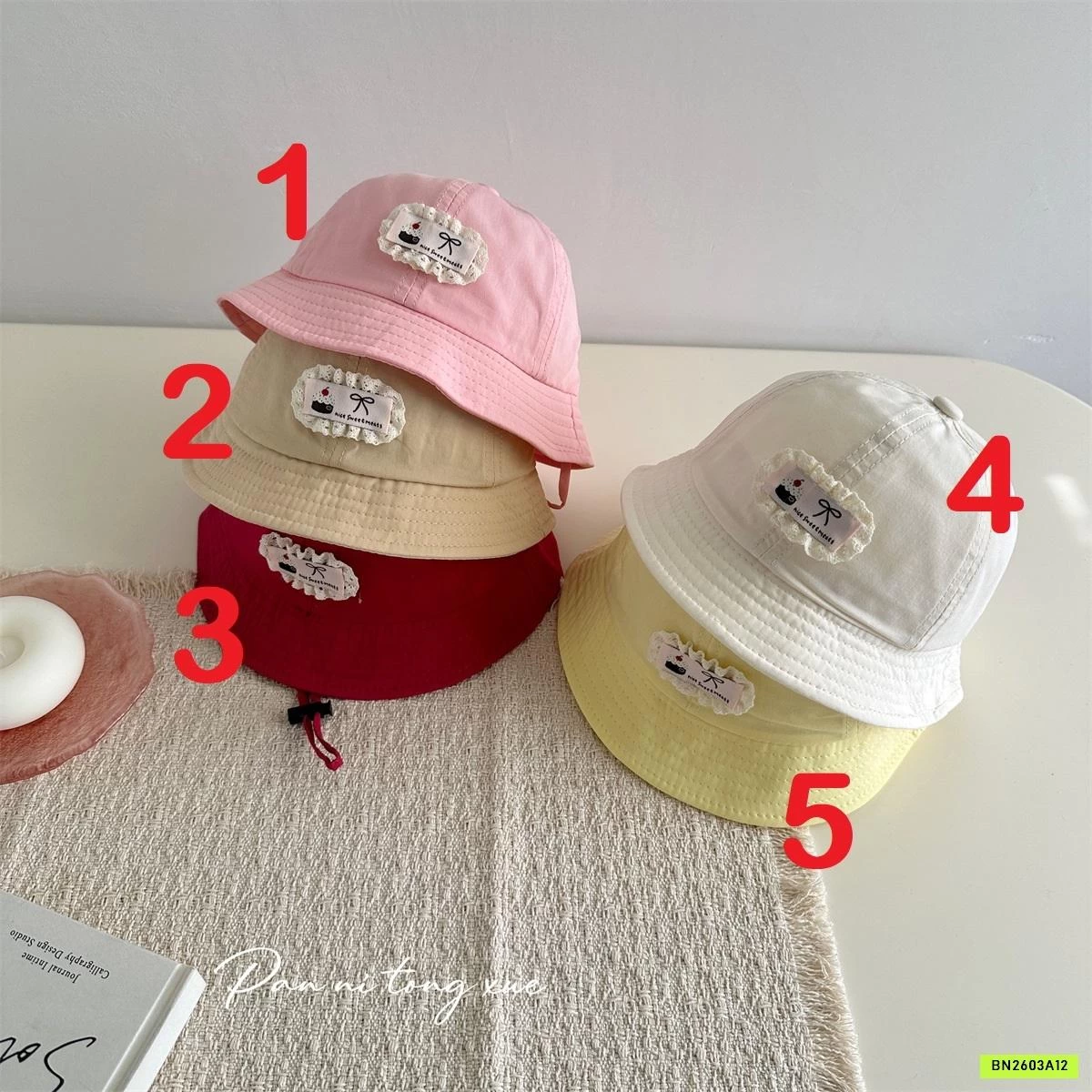 MŨ BÈO DỄ THƯƠNG BÉ GÁI