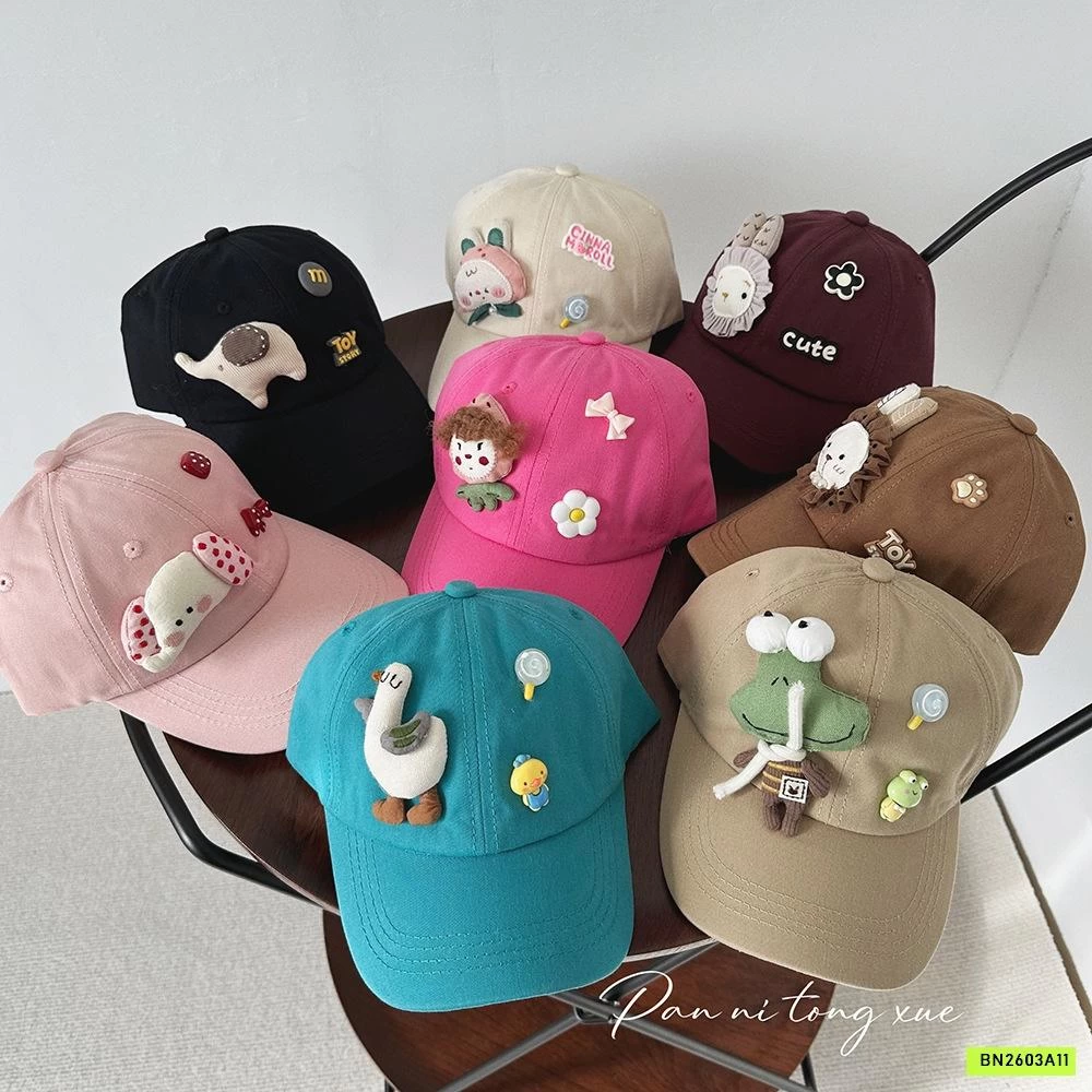 MŨ KẾT GẮN THÚ BÔNG