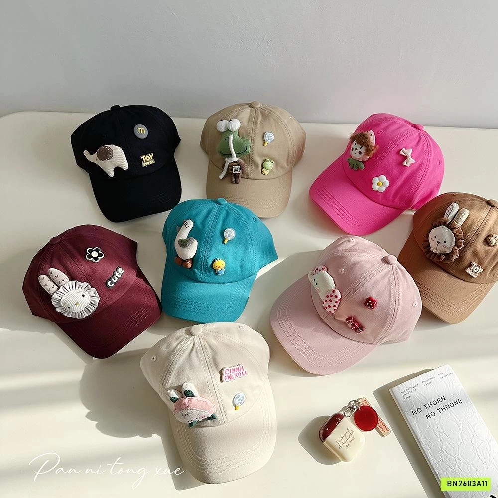 MŨ KẾT GẮN THÚ BÔNG