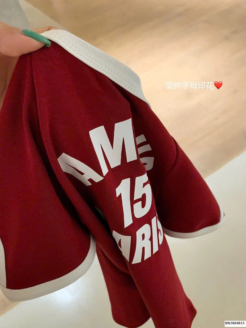 ÁO PHÔNG PARIS 15 WGWE