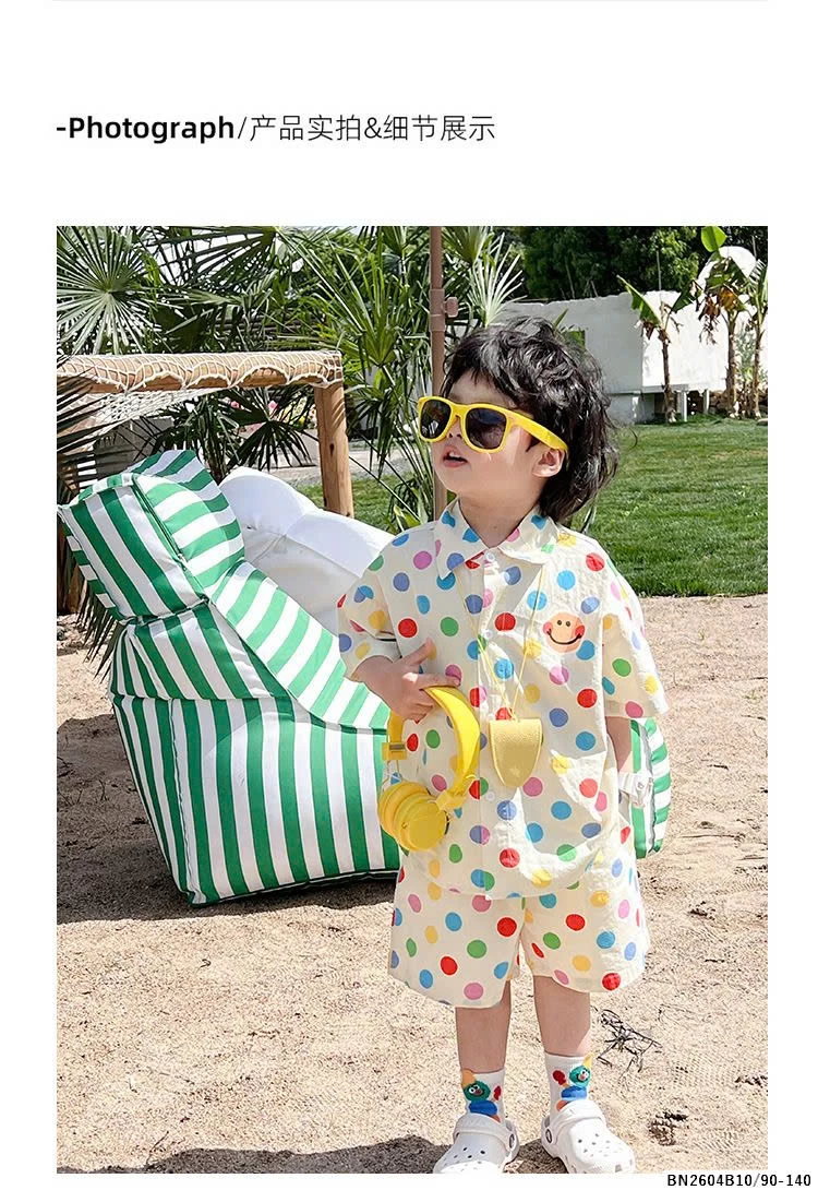 SÉT SƠ MI CHẤM BI SẮC MÀU