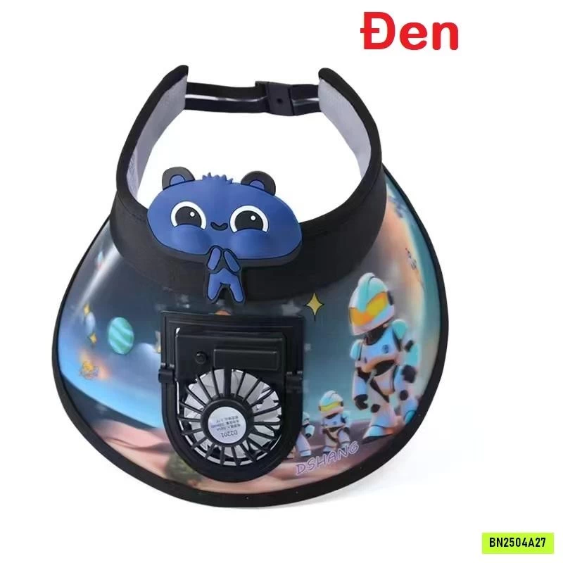 MŨ CHỐNG NẮNG NỬA ĐẦU KÈM QUẠT