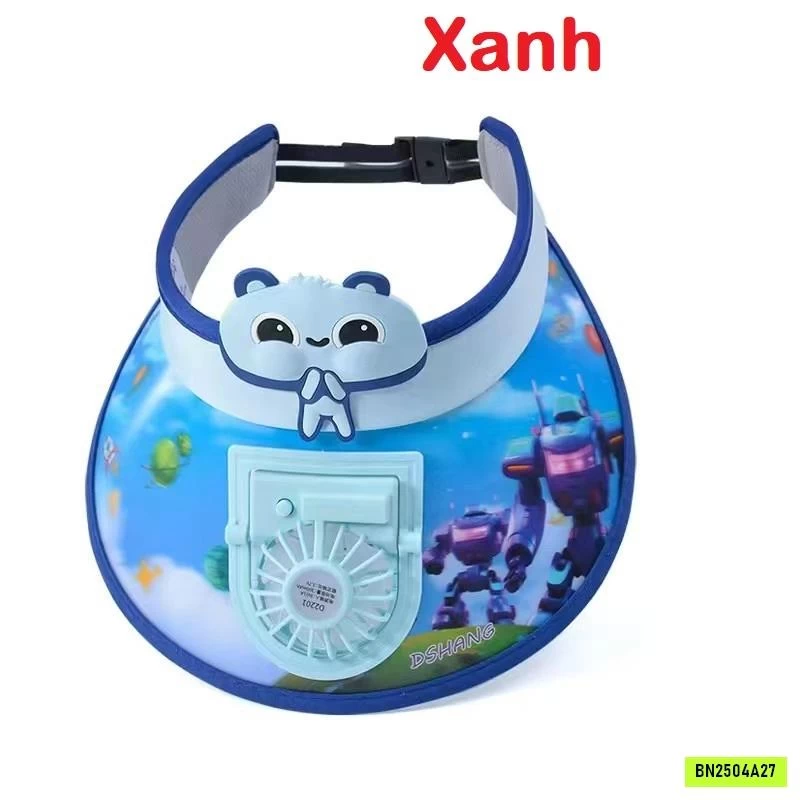 MŨ CHỐNG NẮNG NỬA ĐẦU KÈM QUẠT