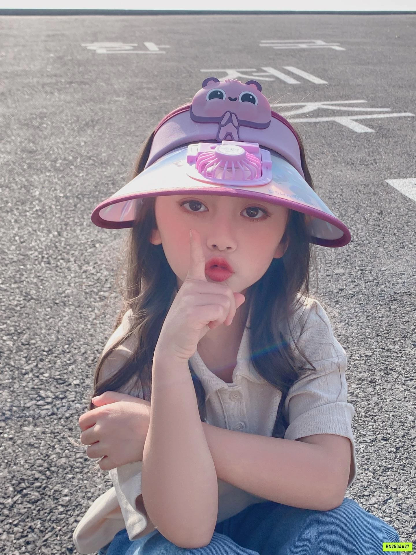 MŨ CHỐNG NẮNG NỬA ĐẦU KÈM QUẠT