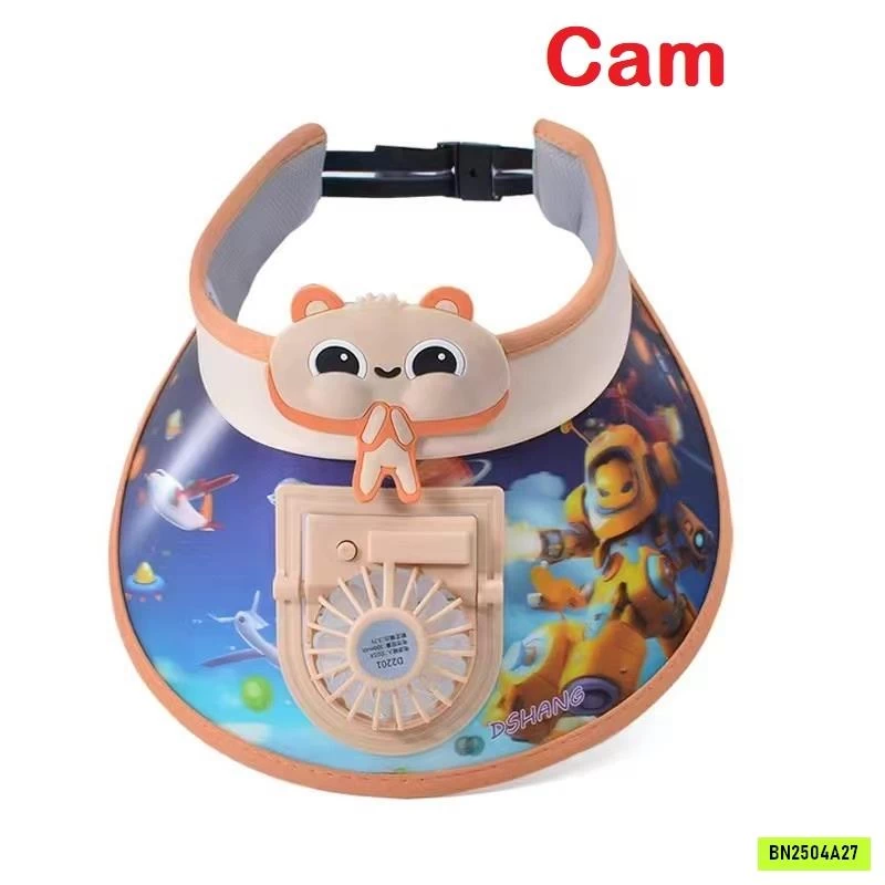 MŨ CHỐNG NẮNG NỬA ĐẦU KÈM QUẠT