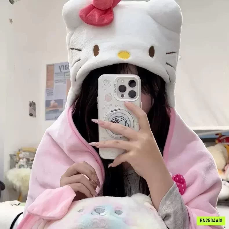 CHĂN KITTY GẤP GỌN