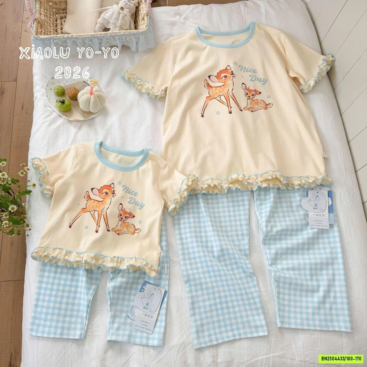 BỘ NGỦ SANRIO MẸ BÉ