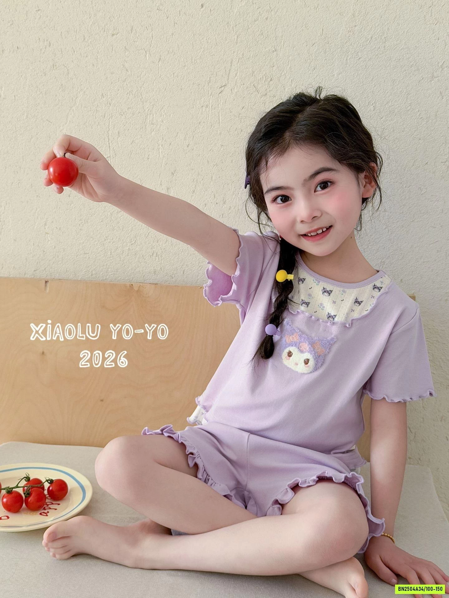 BỘ COTTON VIỀN BÈO SANRIO
