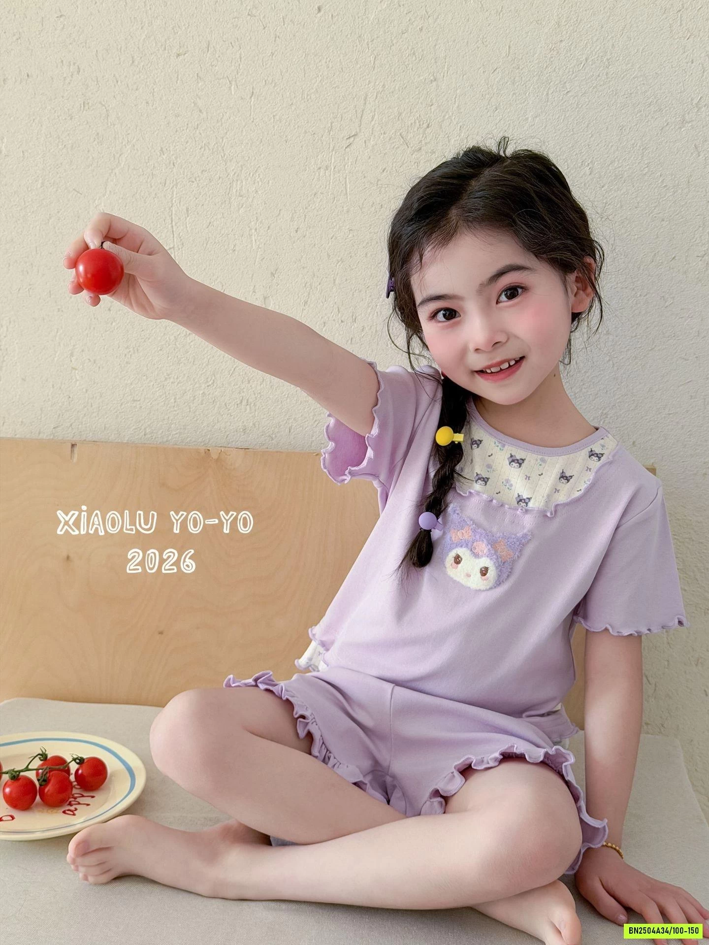 BỘ COTTON VIỀN BÈO SANRIO