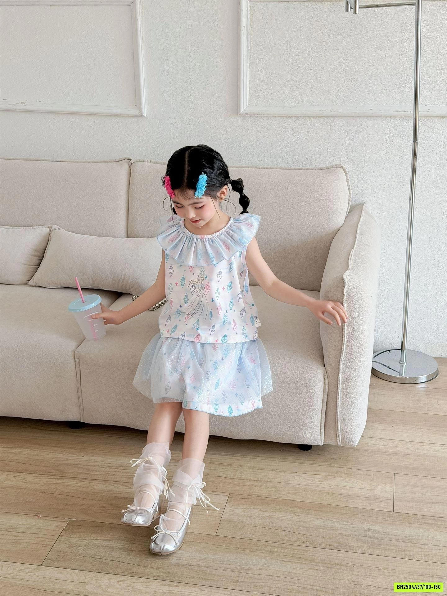 SÉT VÁY VOAN BÁNH BÈO DỄ THƯƠNG