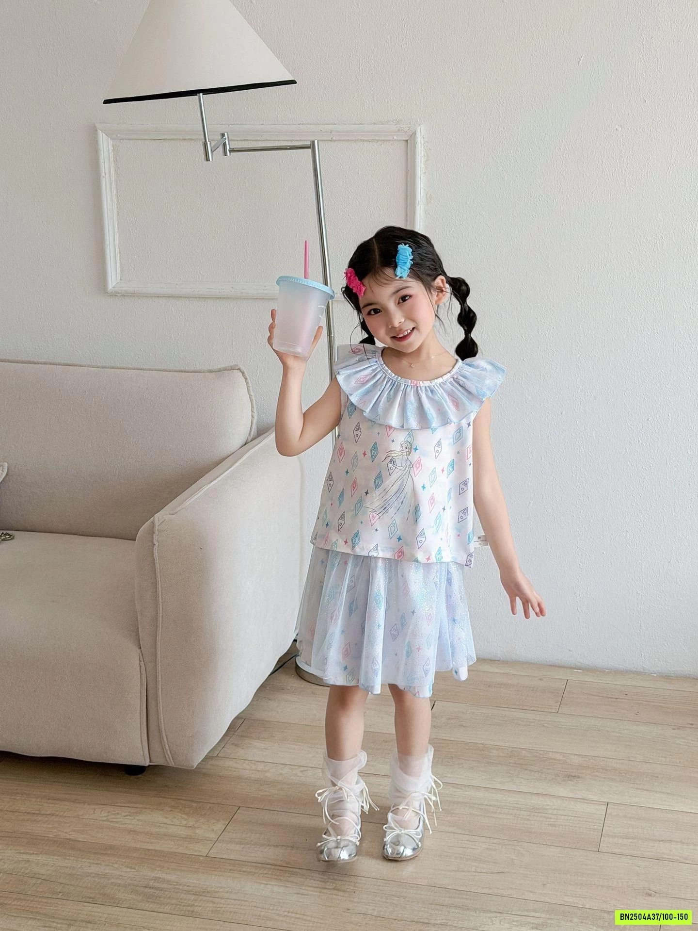 SÉT VÁY VOAN BÁNH BÈO DỄ THƯƠNG