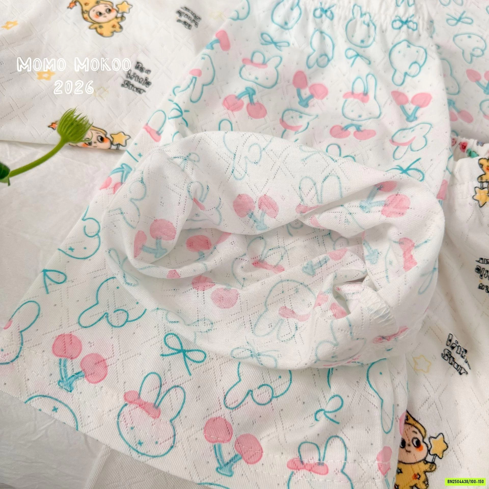 BỘ COTTON GIẤY THÔNG HƠI HOẠT HÌNH