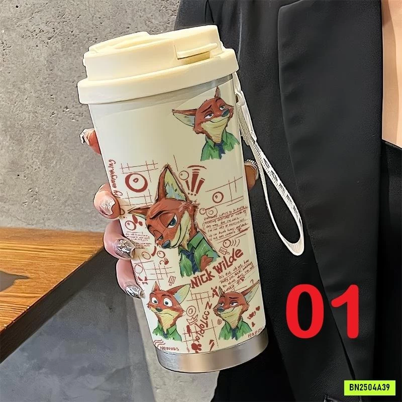 CỐC UỐNG NƯỚC GIỮ NHIỆT ZOOPOPIA