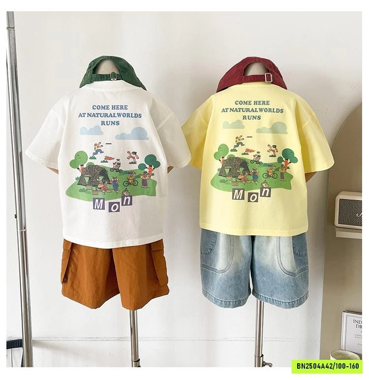 ÁO THUN IN HÌNH LƯNG CHUANCHUANMA