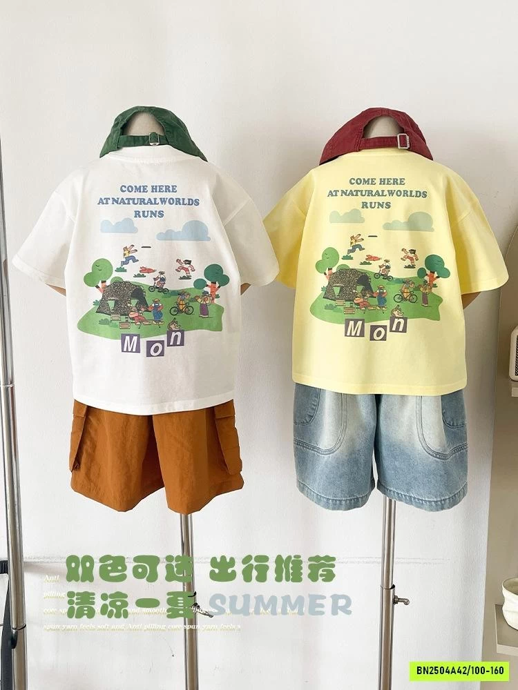 ÁO THUN IN HÌNH LƯNG CHUANCHUANMA