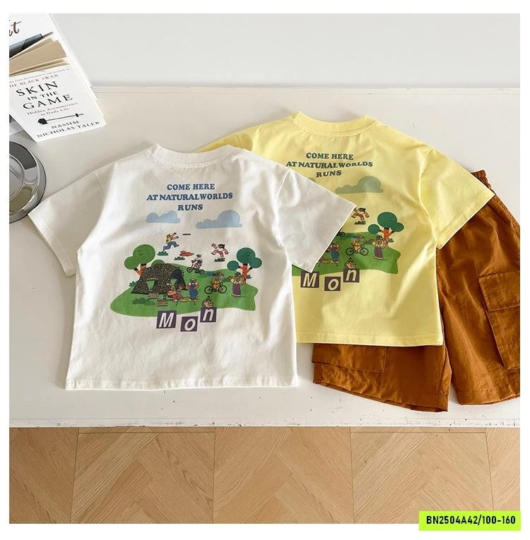 ÁO THUN IN HÌNH LƯNG CHUANCHUANMA