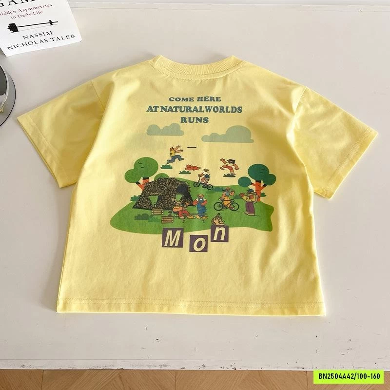 ÁO THUN IN HÌNH LƯNG CHUANCHUANMA