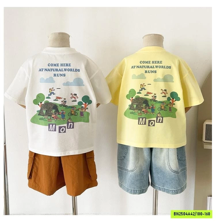 ÁO THUN IN HÌNH LƯNG CHUANCHUANMA