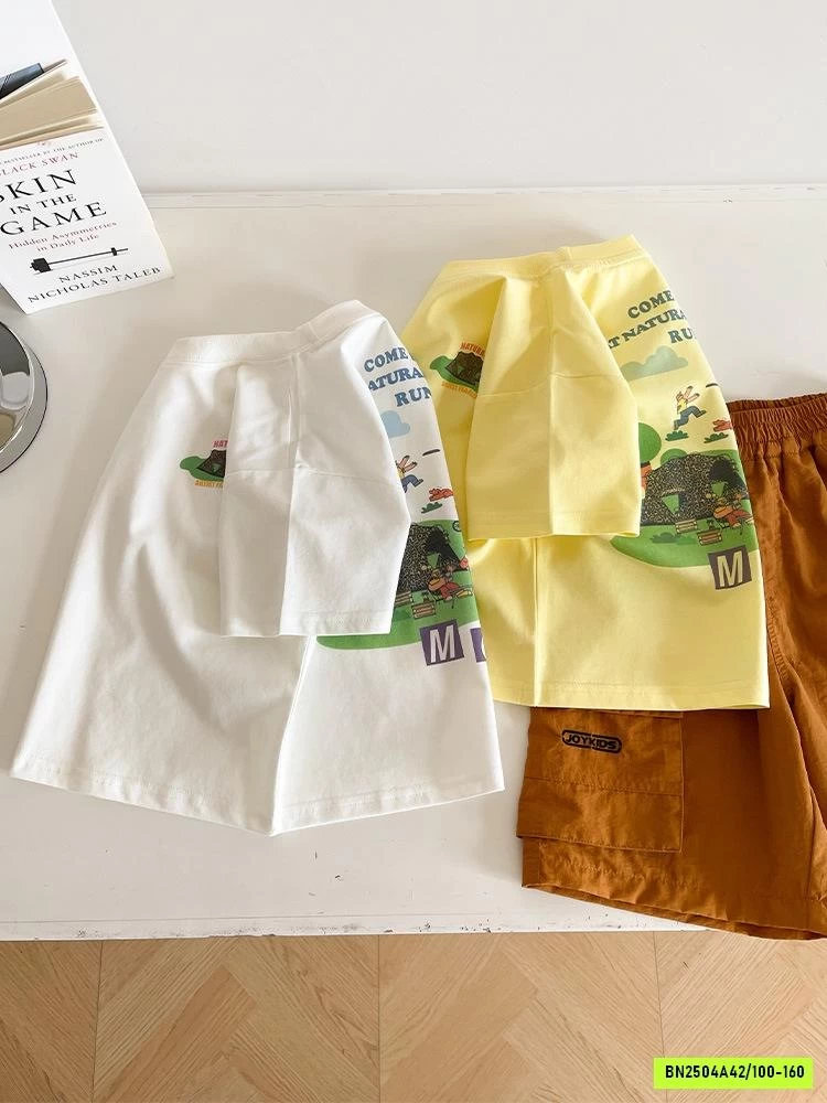 ÁO THUN IN HÌNH LƯNG CHUANCHUANMA