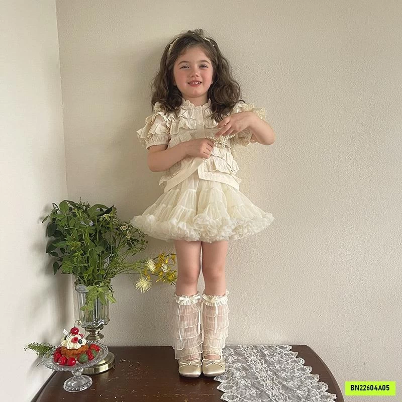 TẤT ỐNG VOAN REN XINH XẮN