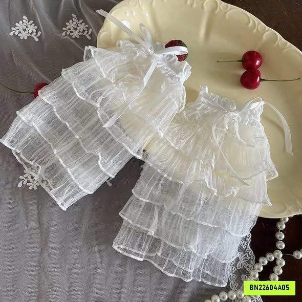 TẤT ỐNG VOAN REN XINH XẮN