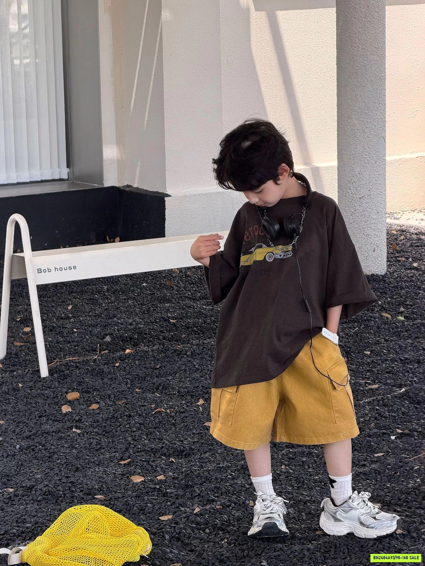 ÁO THUN NÂU IN OTO FANSHU