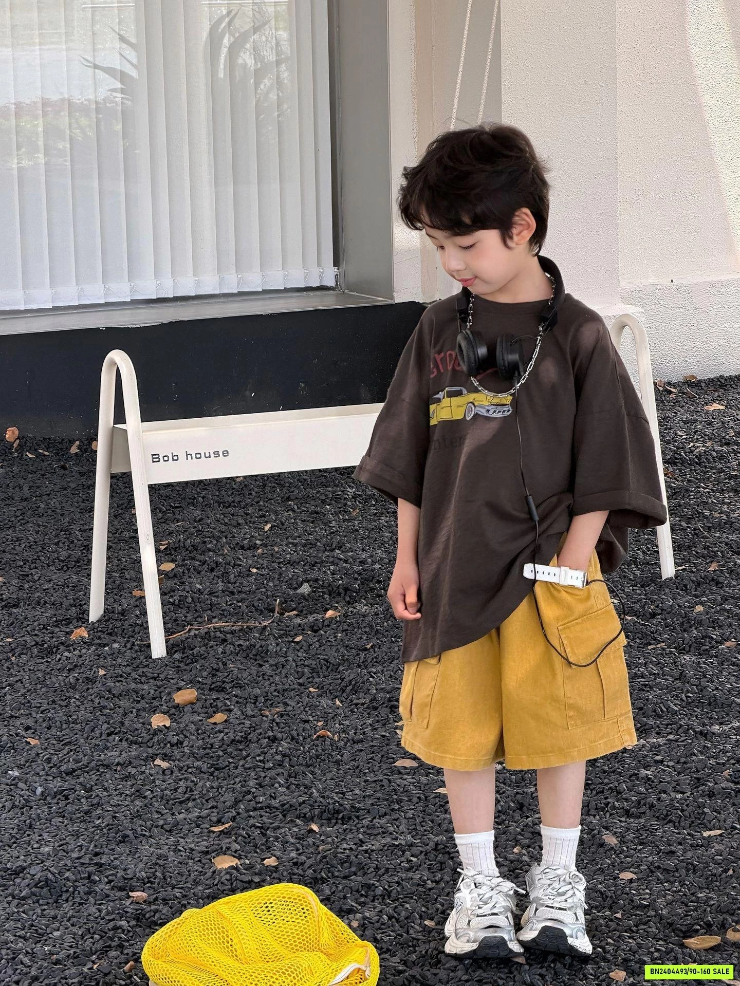 ÁO THUN NÂU IN OTO FANSHU