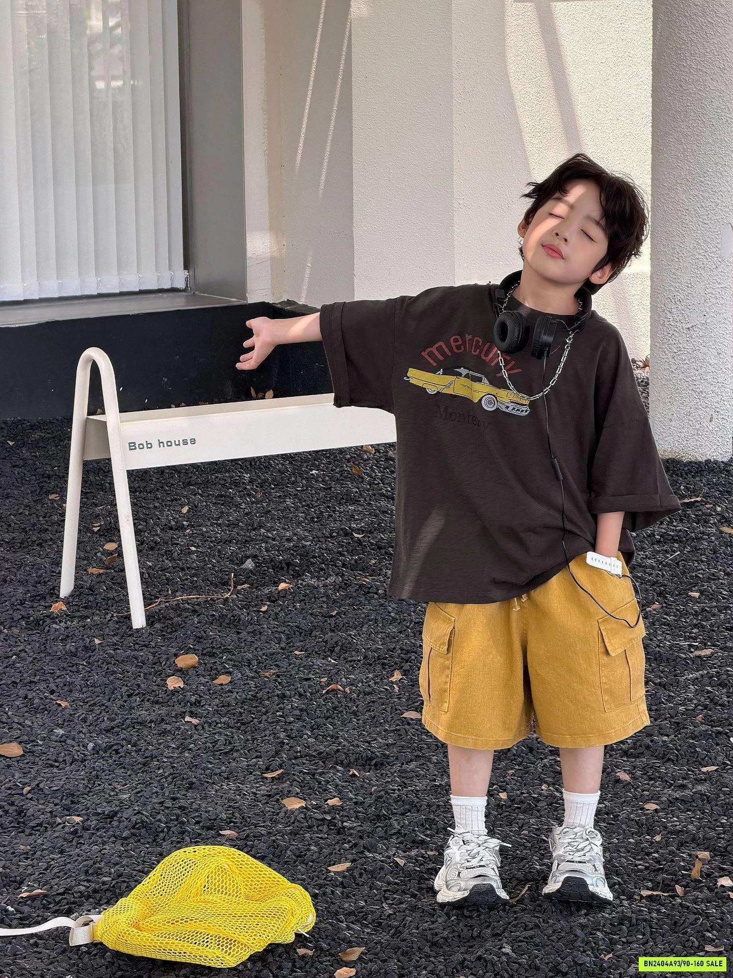 ÁO THUN NÂU IN OTO FANSHU