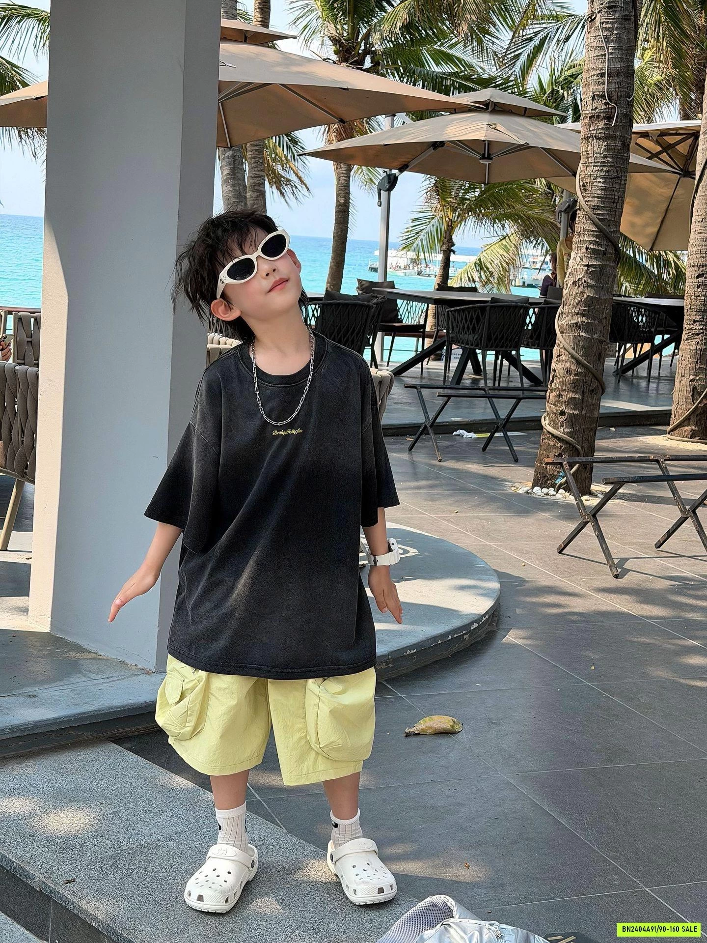 ÁO THUN BẠC MÀU IN CHỮ LƯNG FANSHU